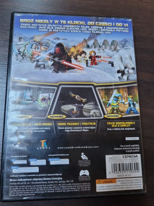 Gra Lego star Wars complete Saga Dvd Pc