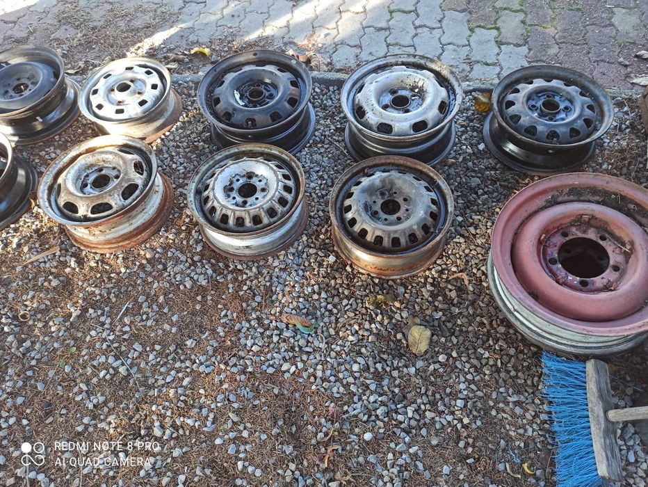Felgi 12" 13"  do fiata125p ,126p, Poloneza