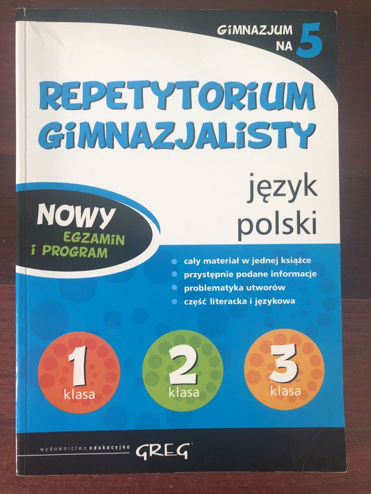Repetytorium gimnazjalisty j. polski