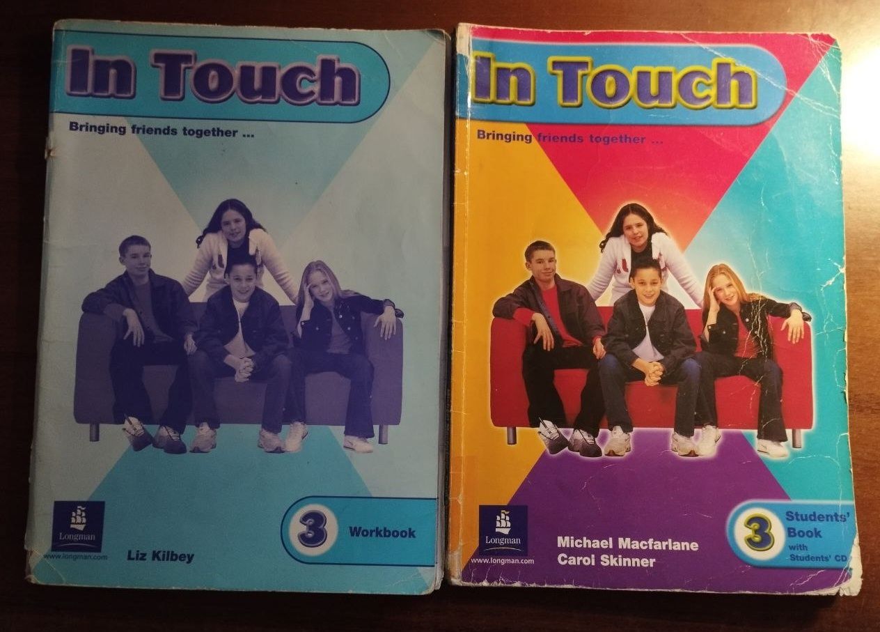 In Touch английские книги уровень 1, 2, 3 цена договорная