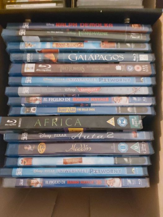 Film Blu-Ray Auta 2 3D płyta Blu-ray nowe folia