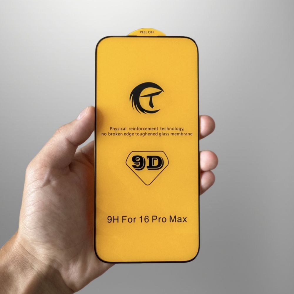 Захисне скло 9D для на айфон iPhone на всі моделі