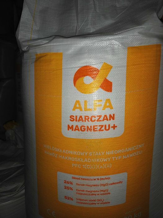 Siarczan magnezu MgO 26%, SO3-52%- Kizeryt syntetyczny