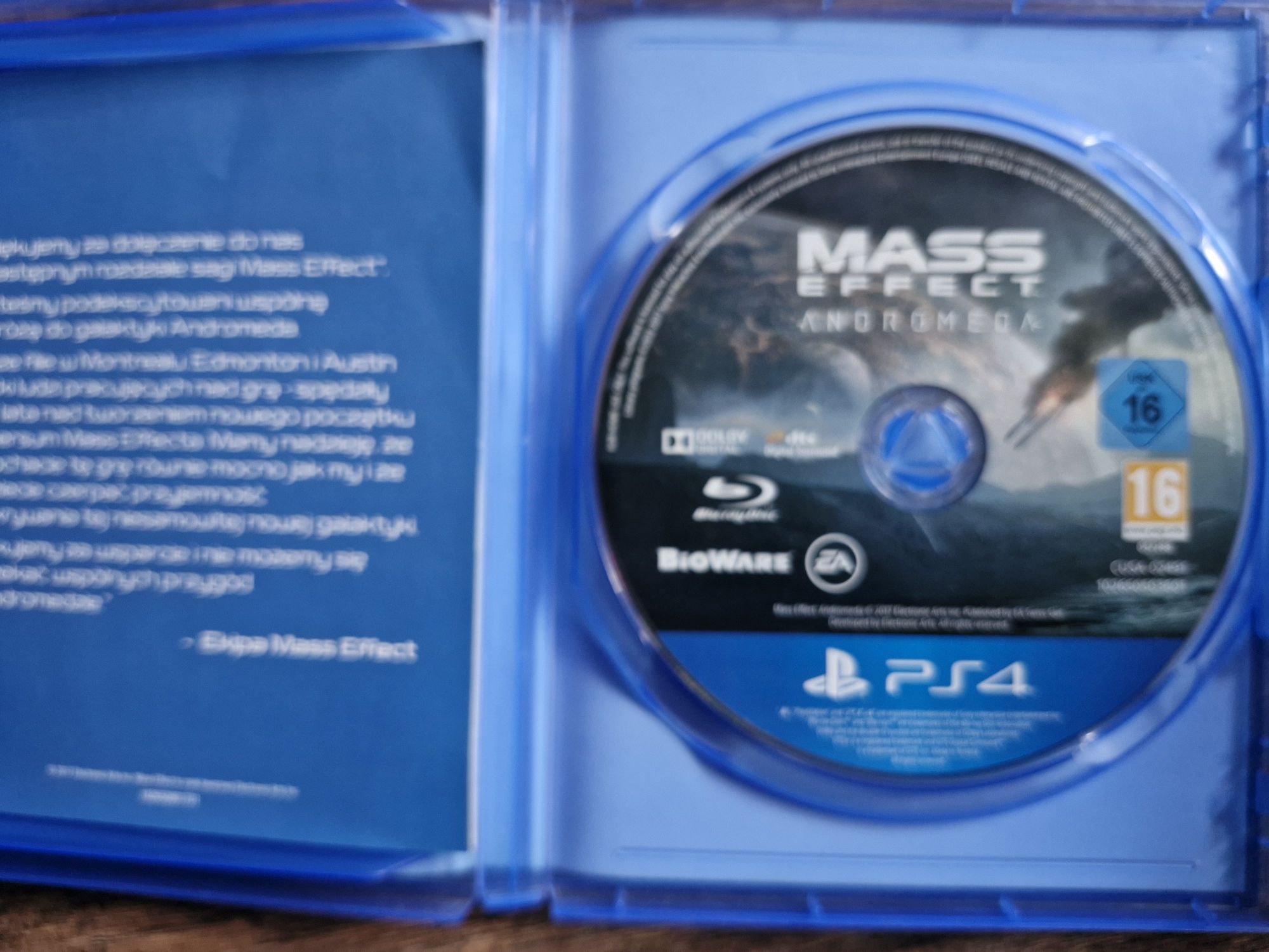Mass Effect Andromeda gra na PS4