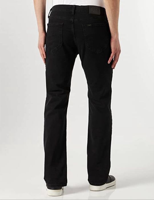 Spodnie dzinsowe LEE, czarne, męskie