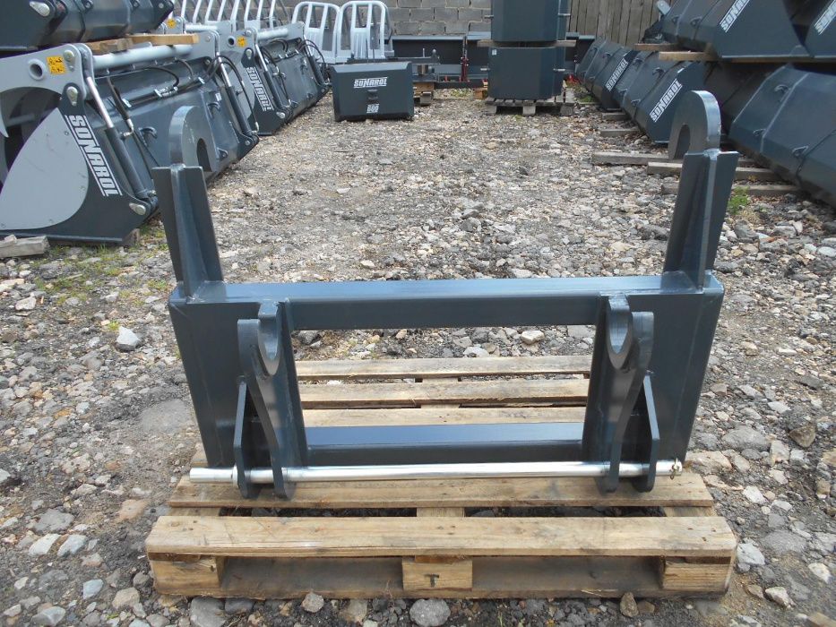 SONAROL Przejściówka Adapter Redukcja JCB Q-FIT na mocowanie MANITOU