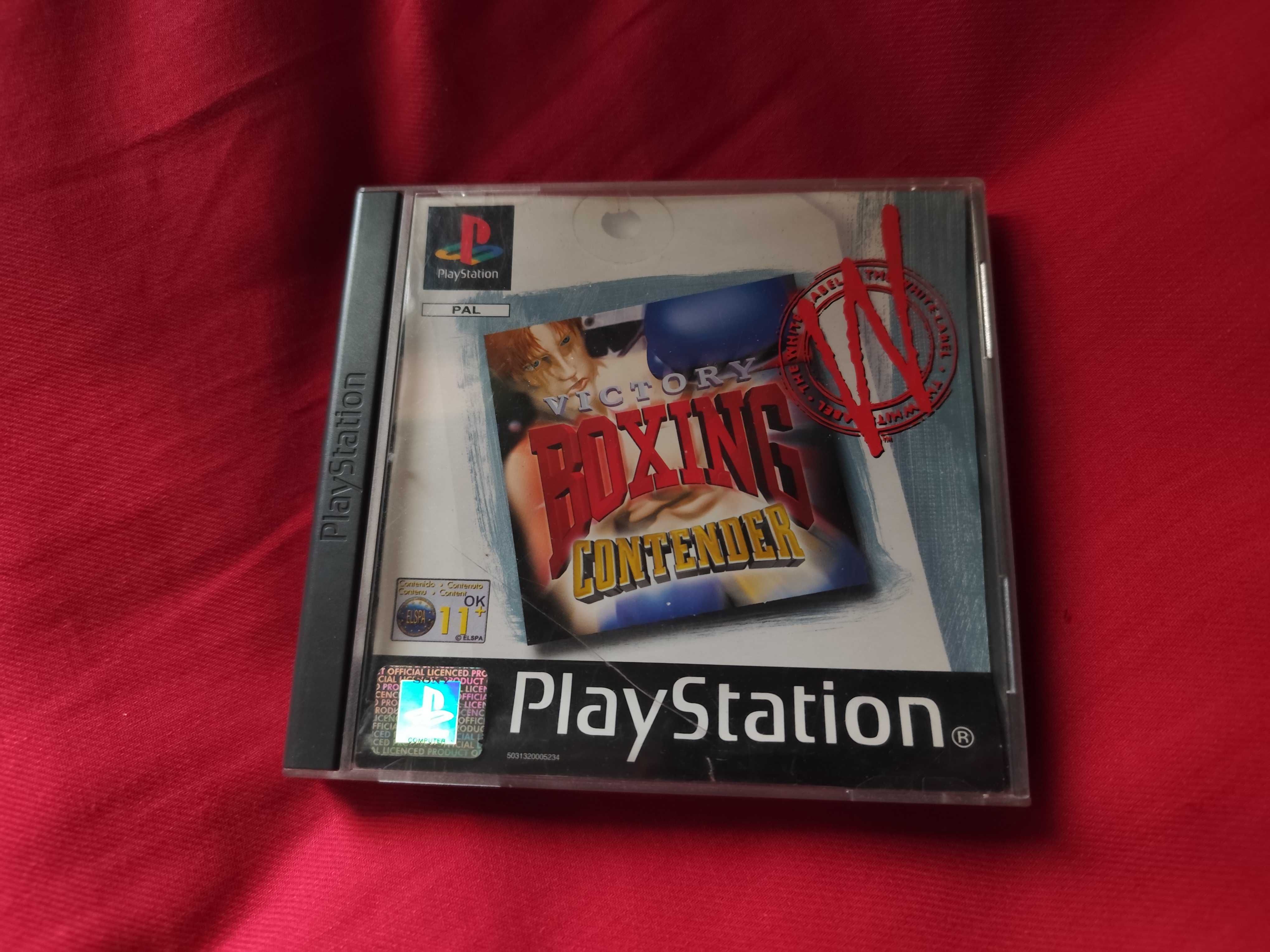 Jogo Victory boxing contender ps1