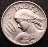 1 złoty Żniwiarka 1925 Stan 2+