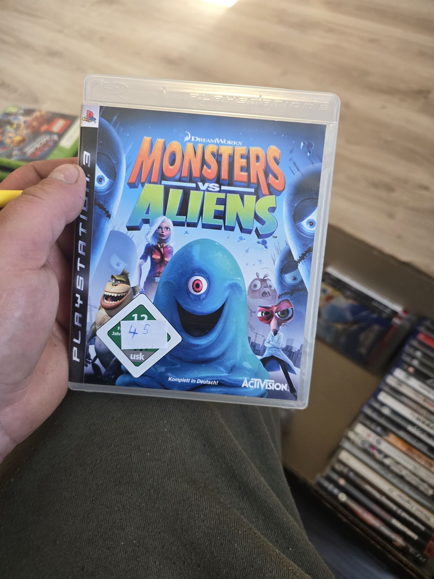 Monster vs aliens ps3