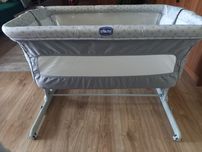 Chicco next2me dream + moskitiera i mata oddychająca