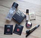 mac cosmetic studio fix NC15 prep prime fix 2 cienie eveline kosmetyki