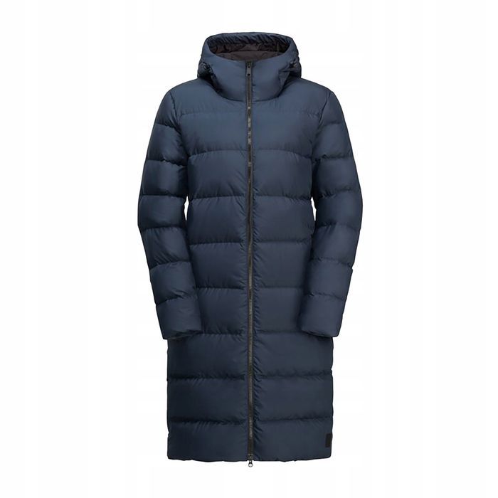 Płaszcz puchowy damski Jack Wolfskin Frozen Palace night blue L