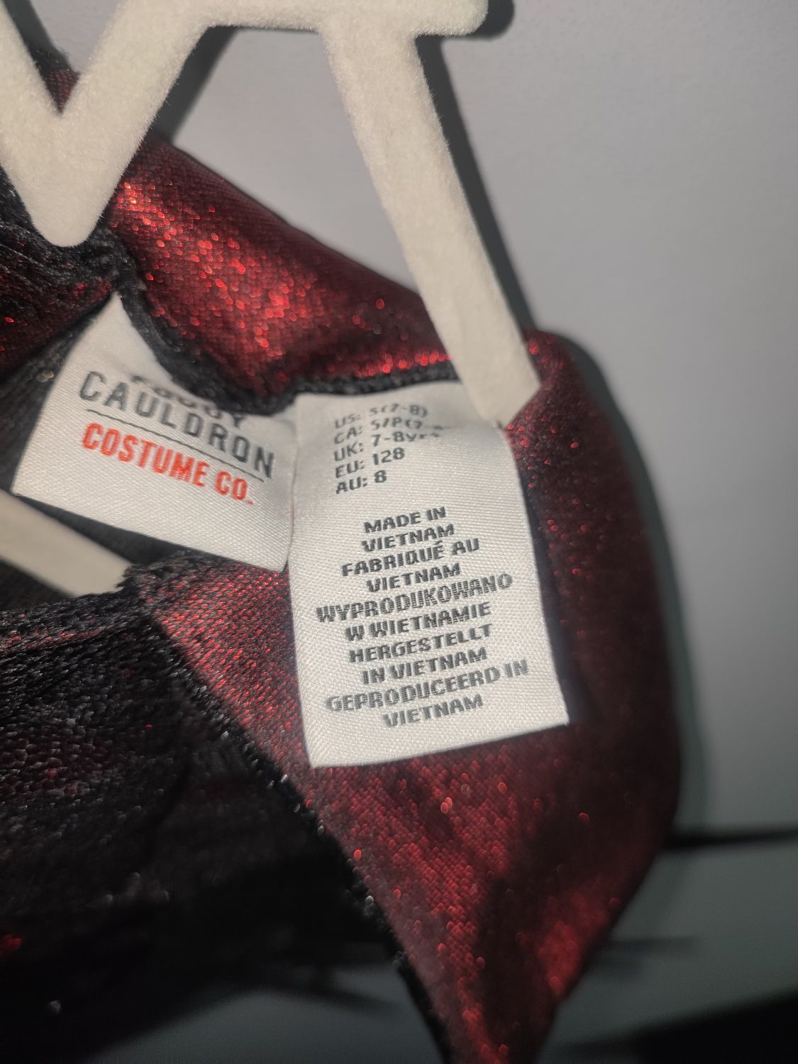 Kostium diablicy, sukienka na kole Foggy Cauldron 128/134