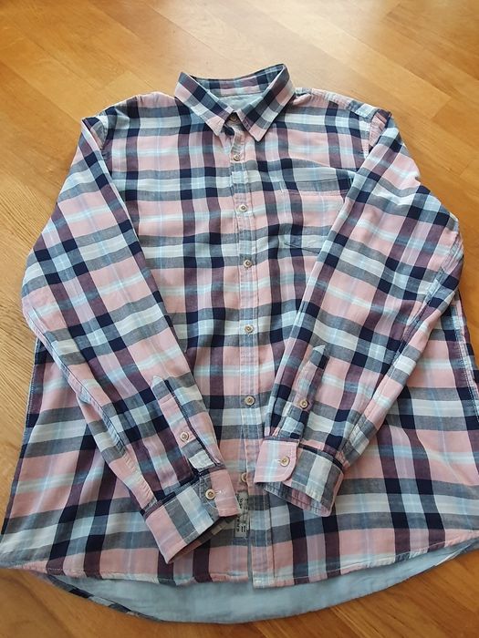 G.H. Bass & Co. Męska koszula krata  XL