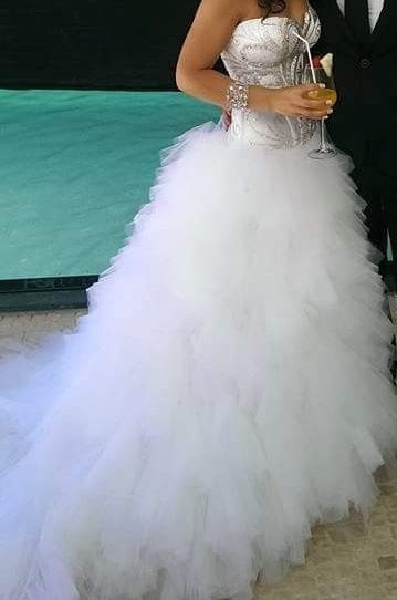 Vestido de noiva Branco