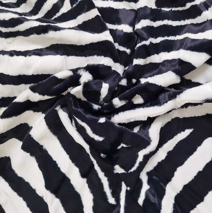 Tecido Pêlo Sintético Zebra - ÚNICO E EXCLUSIVO!