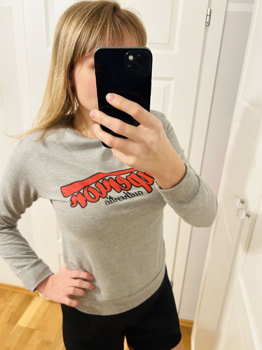 Bluza dresowa szara HM Bluzka damska