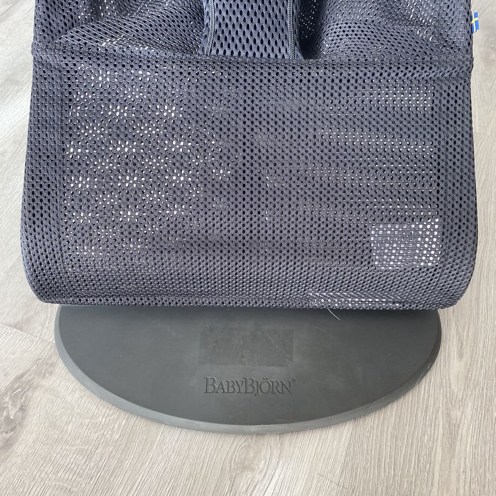 babybjorn bliss mesh antracyt bujak