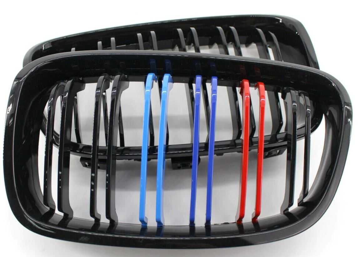 PROMOÇÃO Grelhas Dupla Barra listas ///M BMW F10 F11 F20 F21 F30 F31