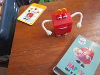 Karty do gry z figurka McDonald