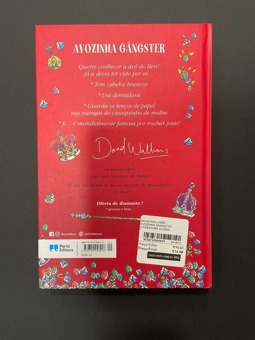 Livro Avozinha Gângster