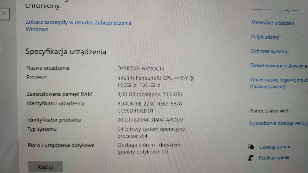 Tablet Microsoft Surface Go 1824