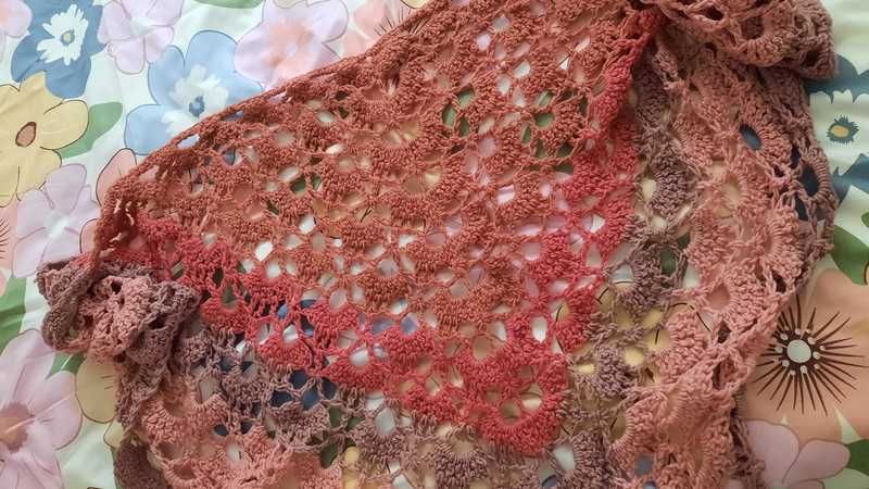 Chusta, szal -rękodzieło