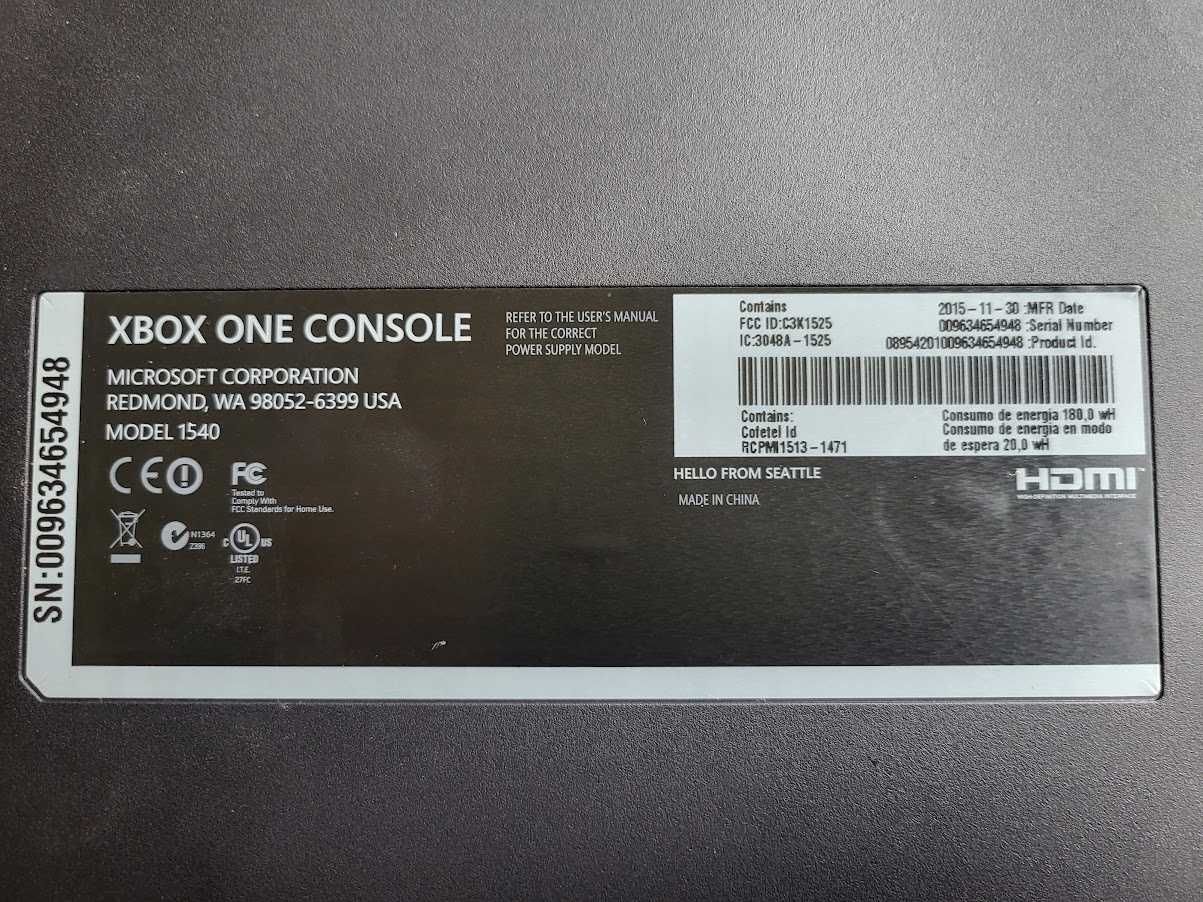 Xbox ONE 1TB, Pad, Okablowanie - Stan BDB, Skup/Sprzedaż