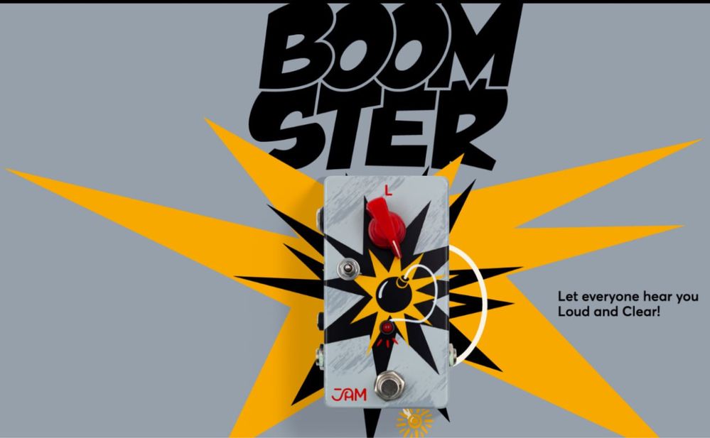 Педаль профессионального уровня Бустер Boomster MK2 JAM ручная сборка