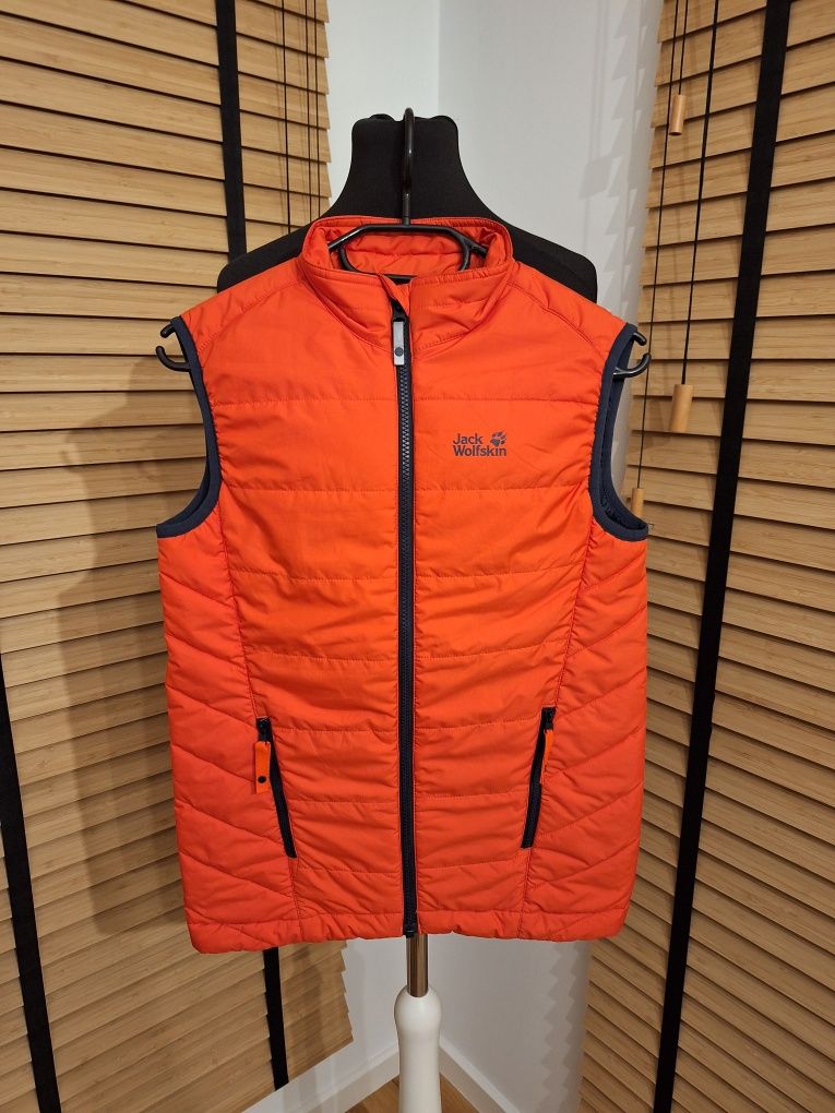 Jack Wolfskin, dziewczęcy bezrękawnik ocieplany, r. 140