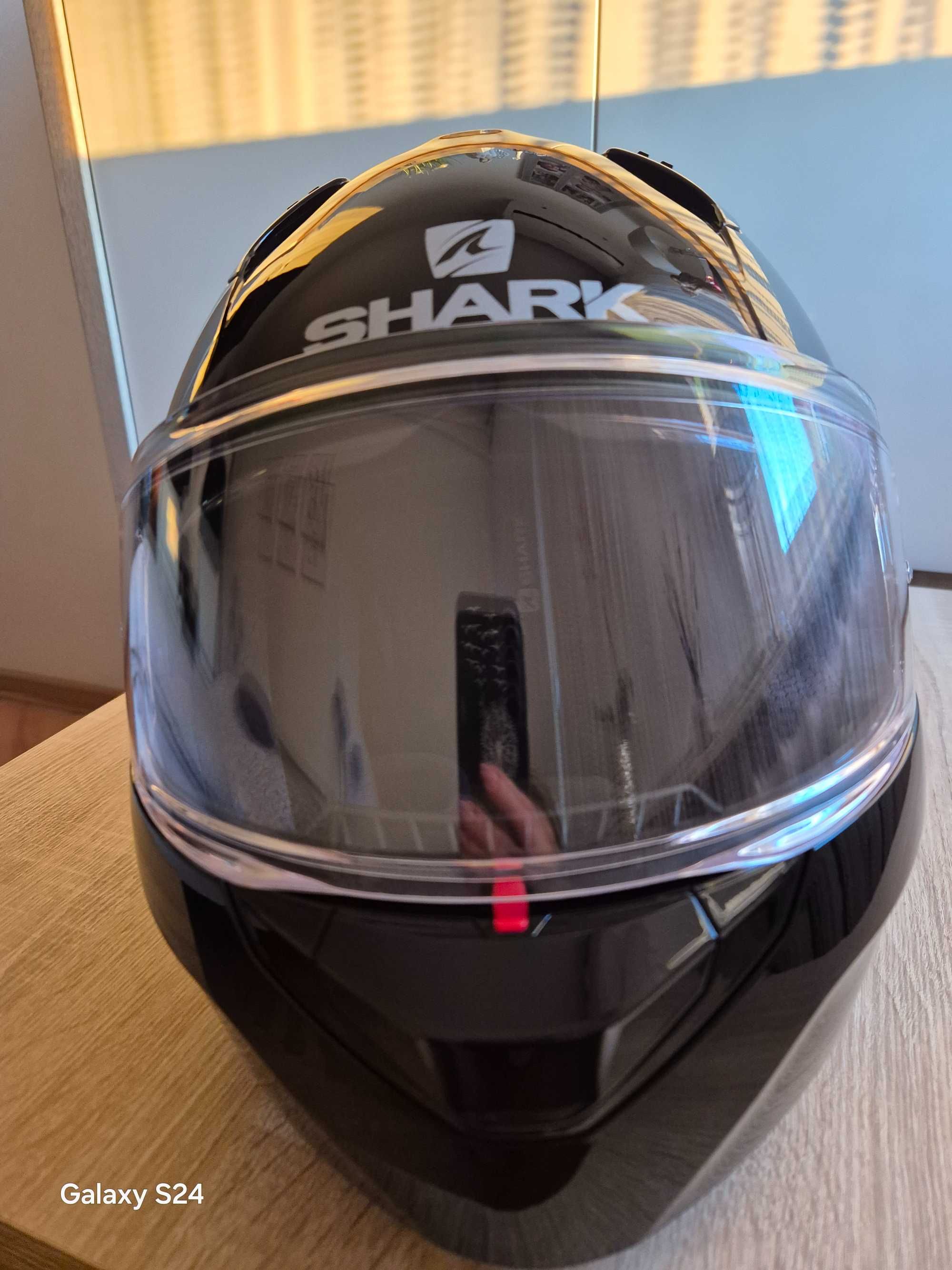 SHARK Kask Szczękowy SHARK EVO GT BLANK kolor czarnyHE8910E-BLK-S