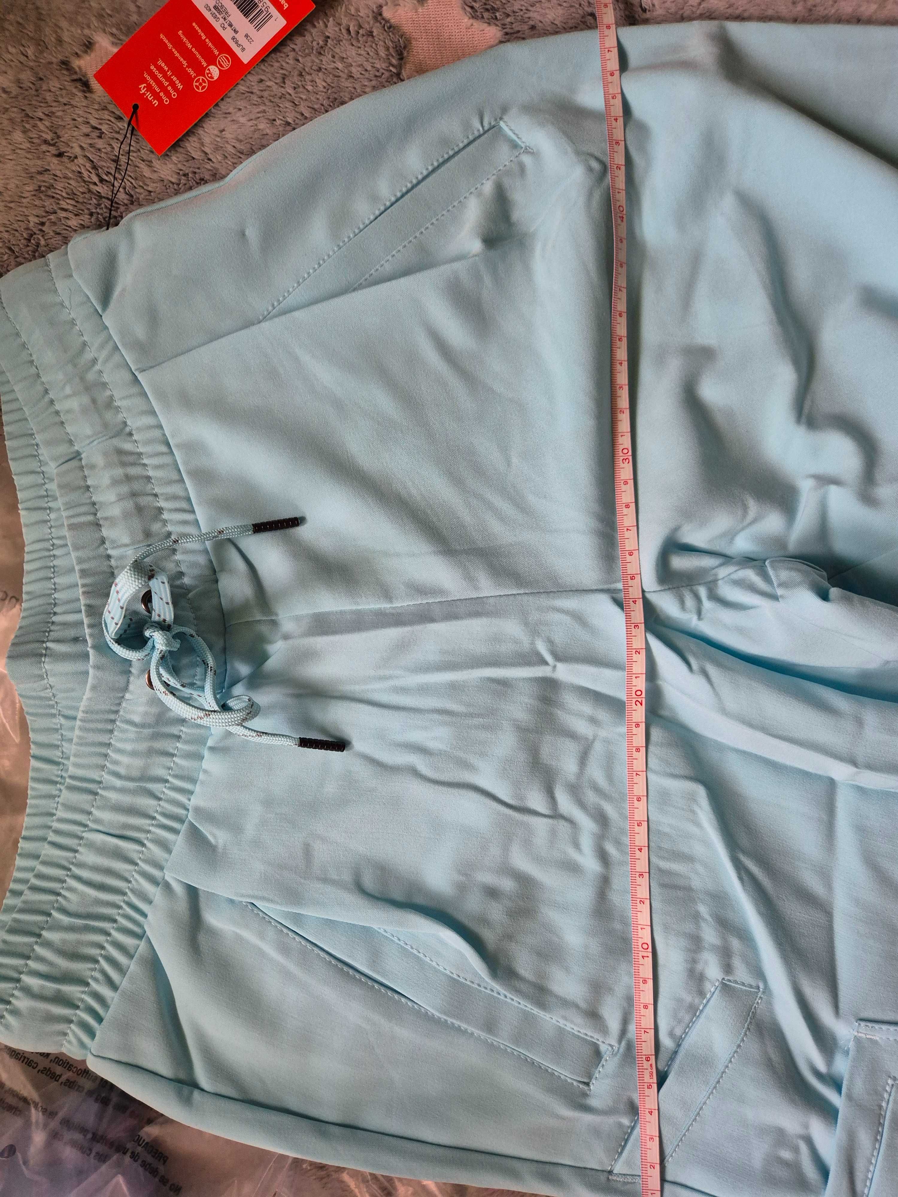 Jasny uniform komplet Barco USA XS eu S z rayon joggery pielęgniarka