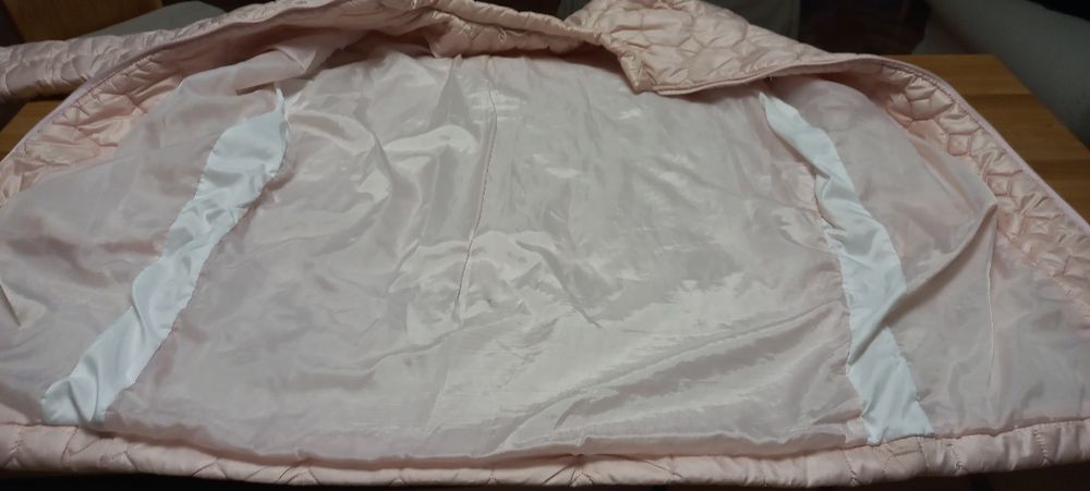 Płaszczyk pikowany parka kurtka długa L