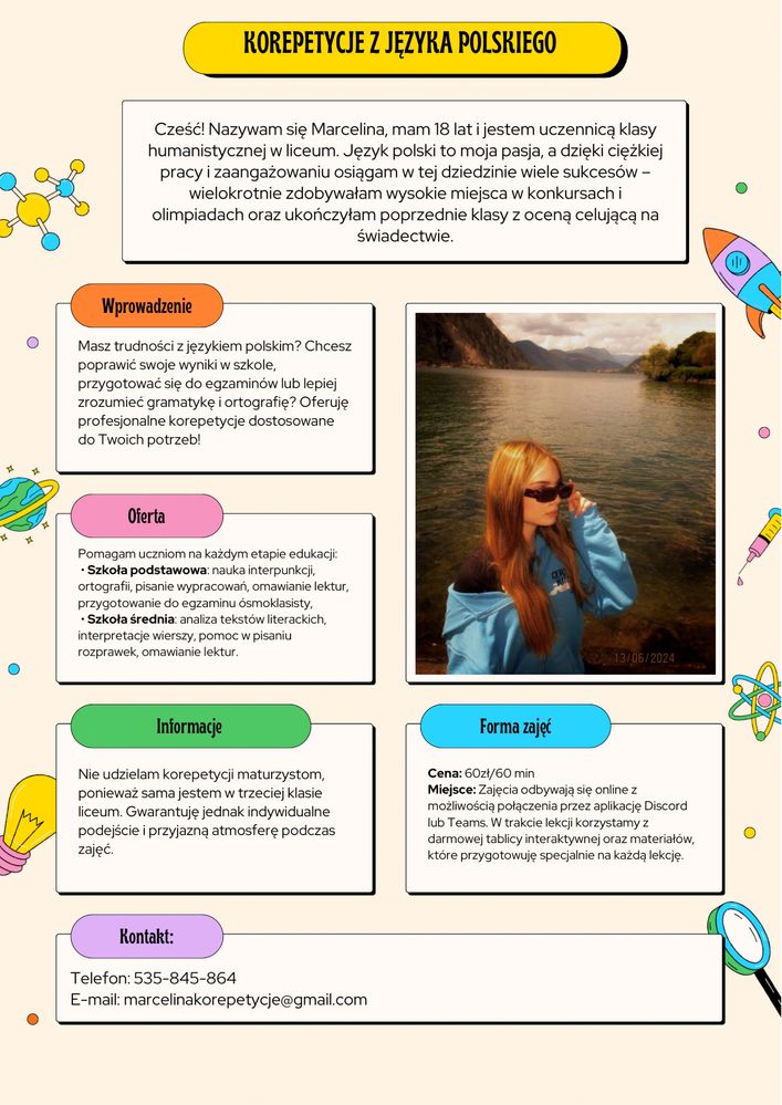 Korepetycje z języka polskiego.