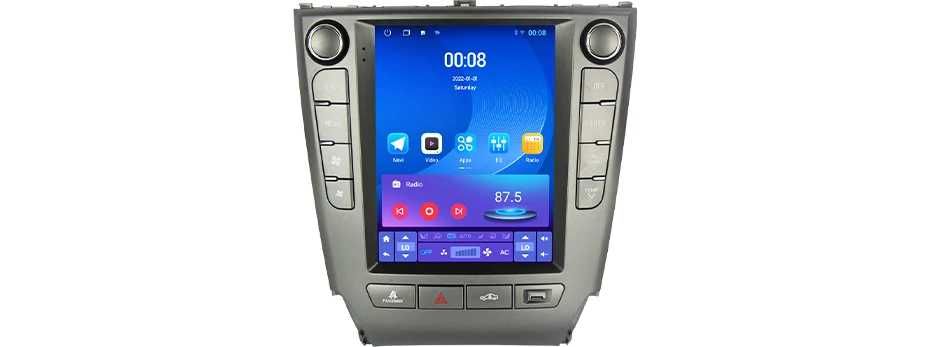 Radio nawigacja TESLA Lexus IS 2005=2012 Android Bluetooth WiFi GPS