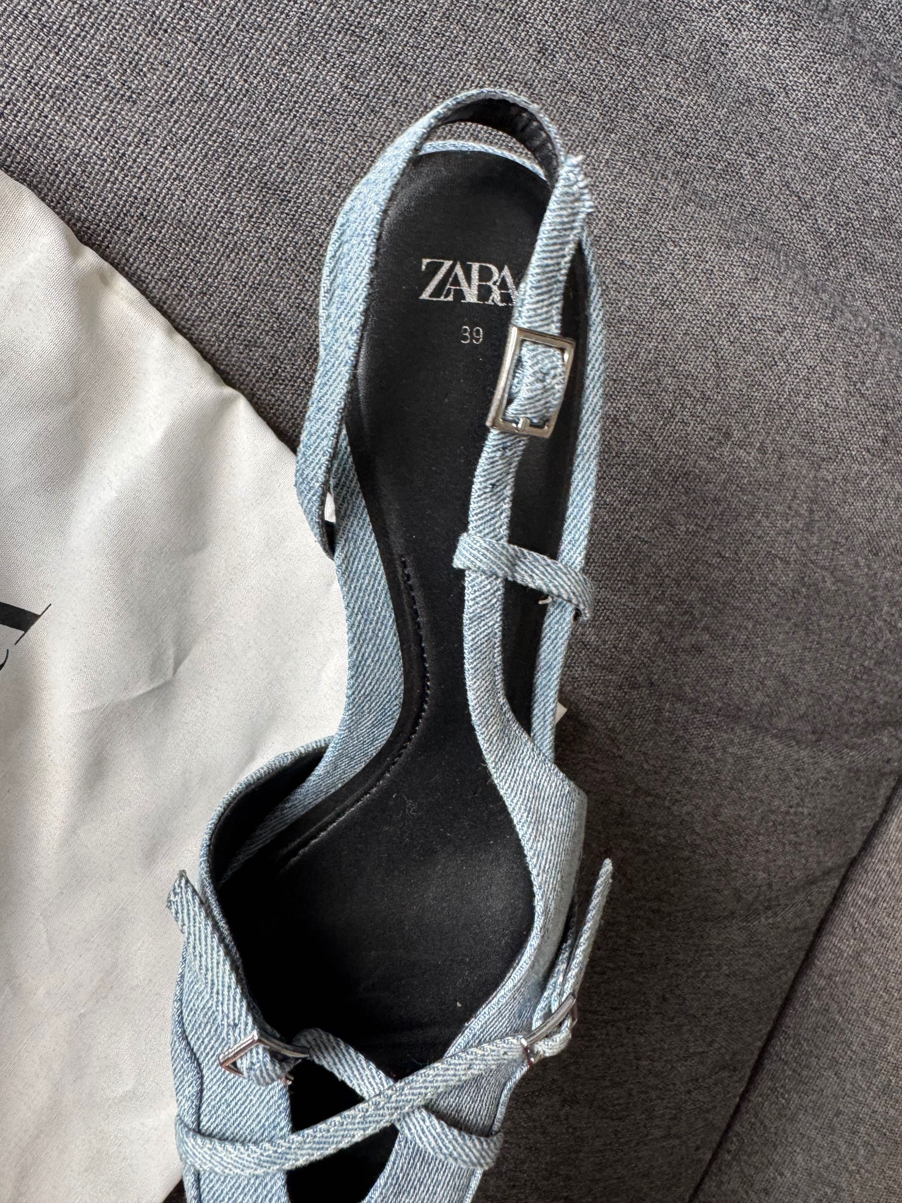 Туфлі Zara Денім Розмір 39