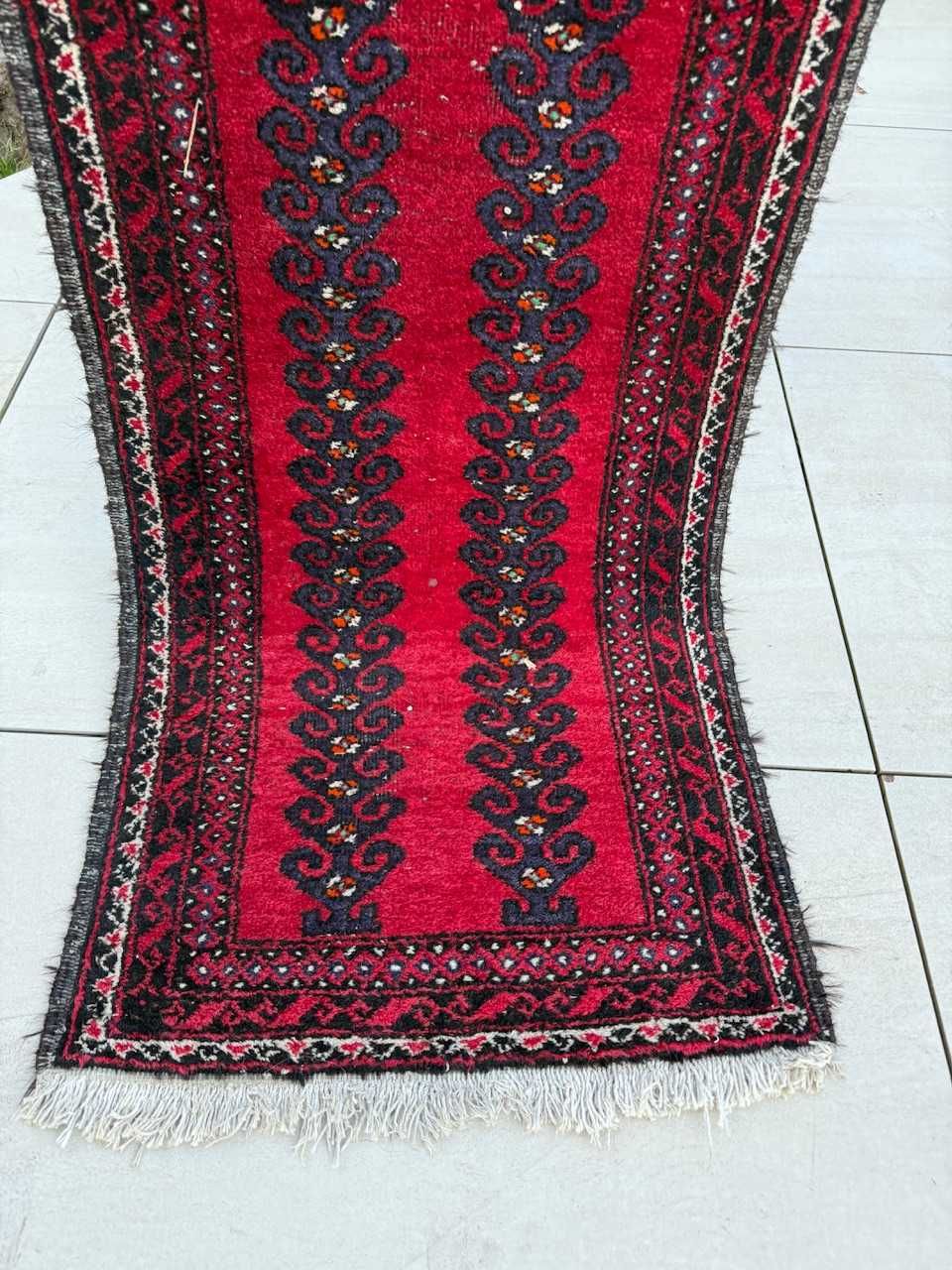 Chodnik dywan bieżnik wełniany r.tkany perski Beludz 215x57 gal. 4 tyś