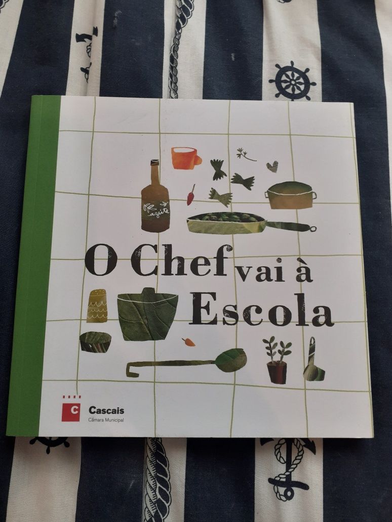 Livro O Chef vai à Escola