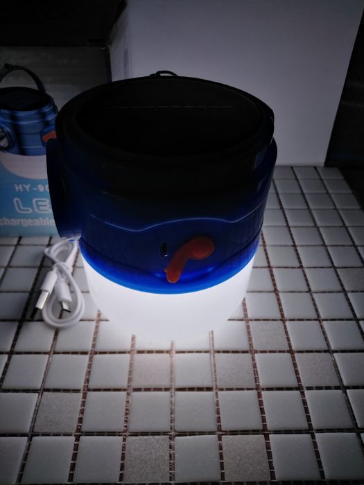 Лампа фонарь 25Вт заряд солнце+ usb