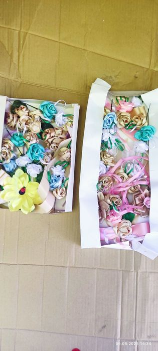 Свадебное украшение на машину.