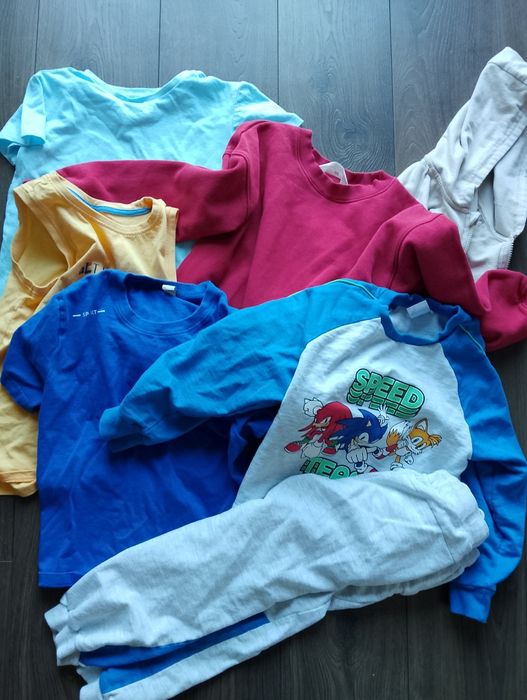 Paczka ubrań chłopięcych 128