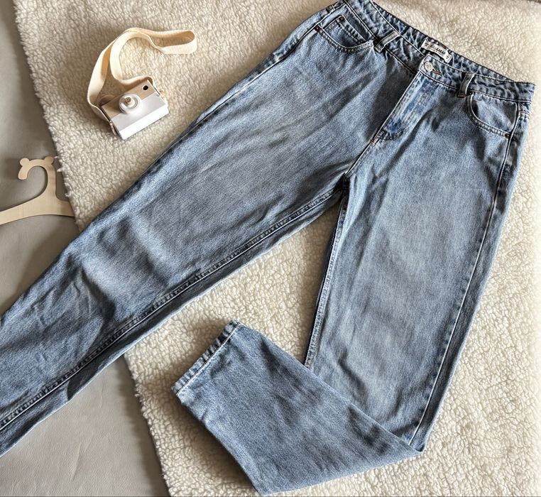 Джинси жіночі МОМ, прямі , широкі, кльош