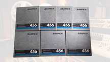 Ampex 456 Grand Master -nowe taśmy 1/2" miks/mastering.