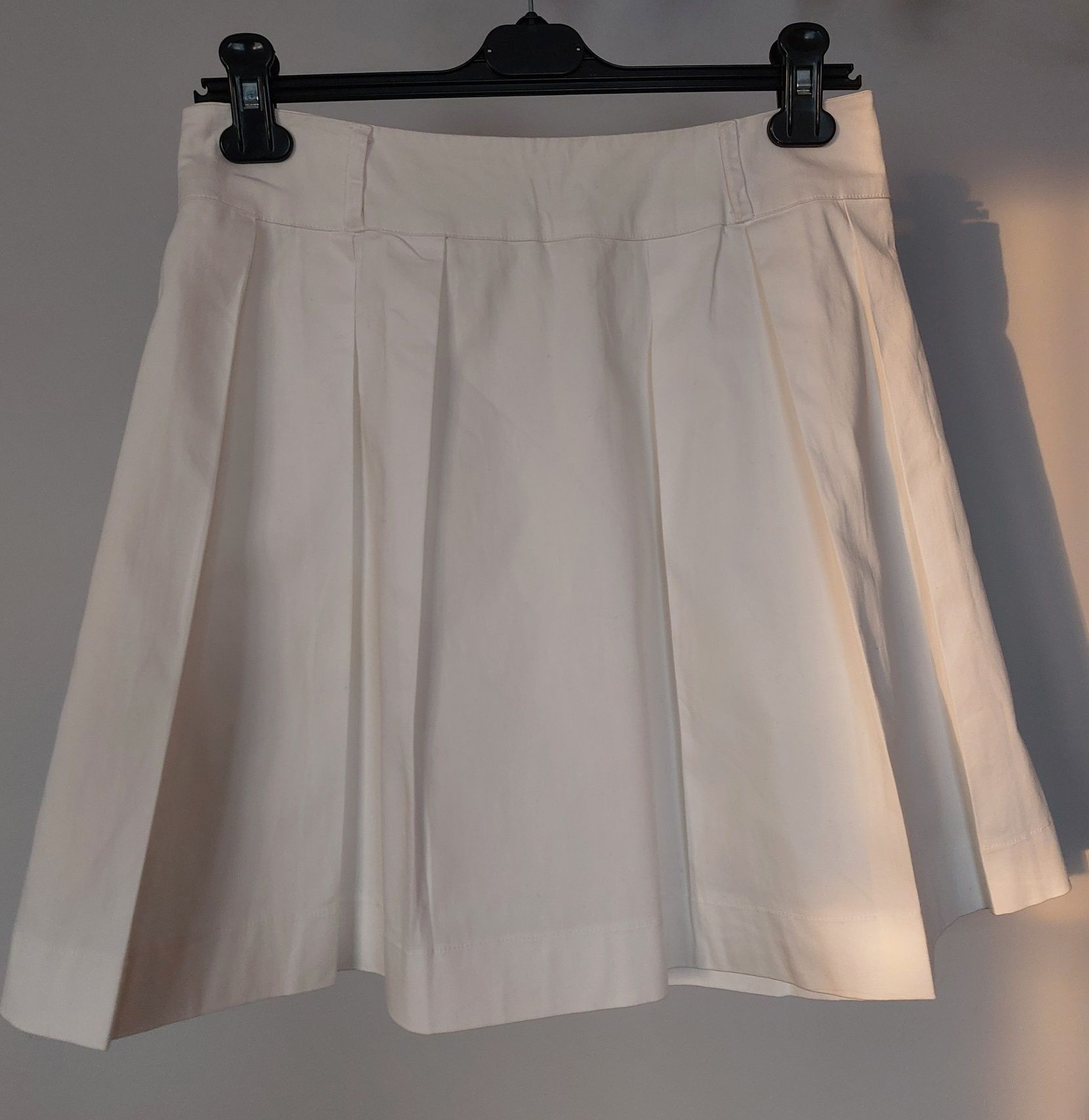 Spódniczka biała tenis roz. 40/L/12 mohito zamek