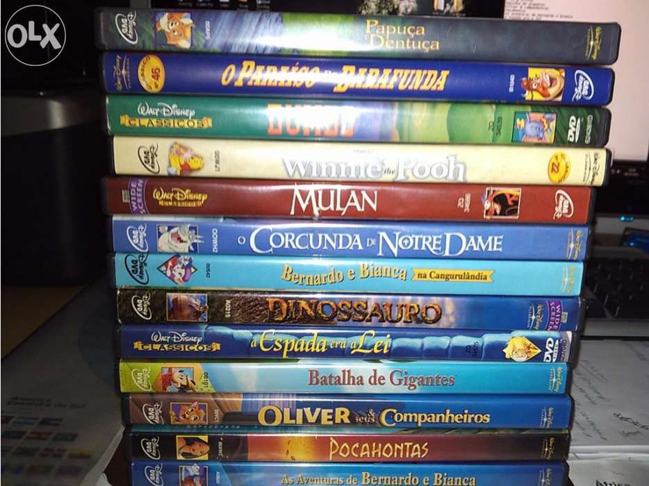 Filmes DVD Originais Classicos Disney - Portugues