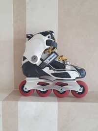 Seba High r41 white slalom kultowe rolki fsk