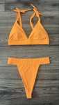 Stroj kapielowy bikini M pomaranczowy lato wakacje qso swim