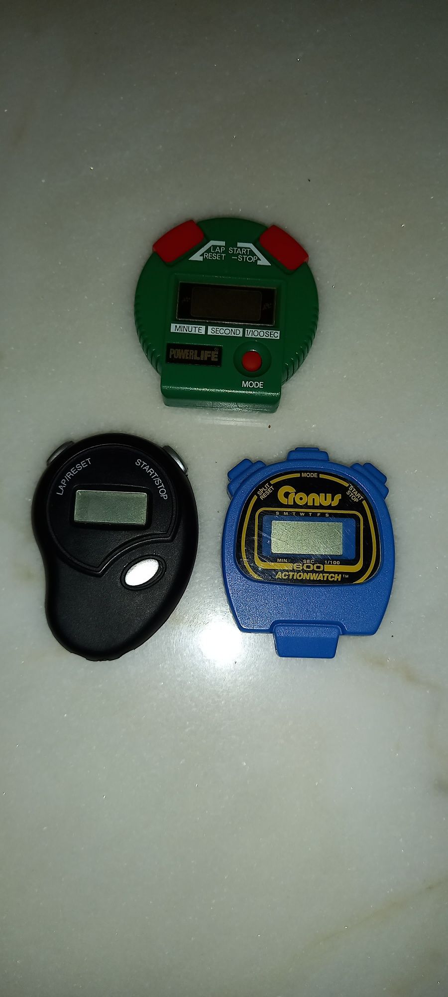Cronómetros conjunto de 3