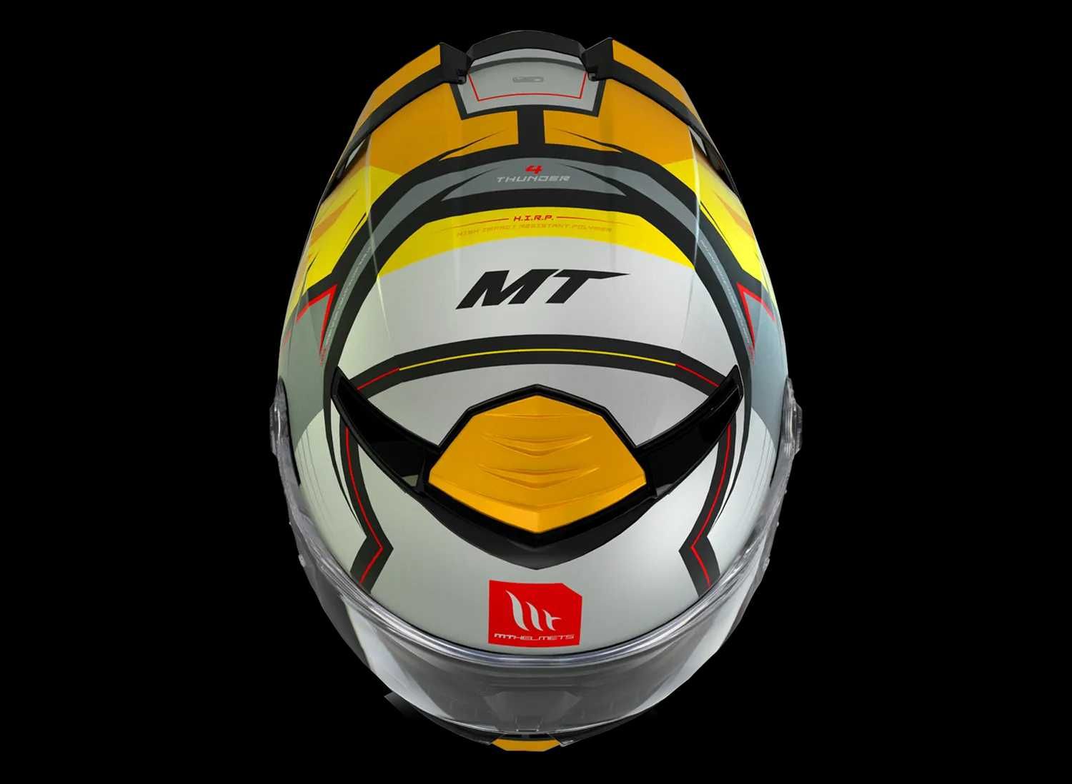 Мотошлем MT THUNDER 4 SV Pental B3 Matt Yellow, в АртМото Кременчук!