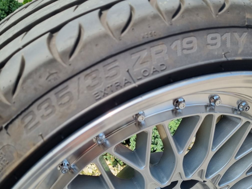 Alufelgi  Nowymi Oponami BBS 19 Cali jak Nowe